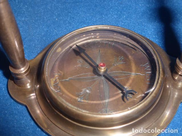 Antig&uuml;edades: BRUJULA MAS RELOJ DE BOLSILLO. - Foto 3