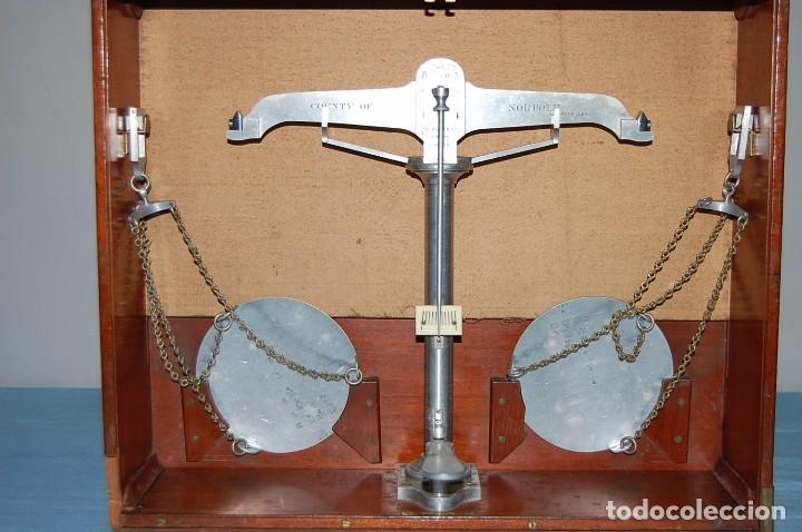 Antig&uuml;edades: BALANZA INGLESA DE PRECISION - Foto 4