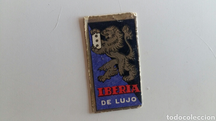 Antig&uuml;edades: Hoja Afeitar - IBERIA DE LUJO - Foto 1