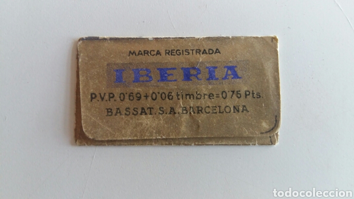 Antig&uuml;edades: Hoja Afeitar - IBERIA DE LUJO - Foto 2