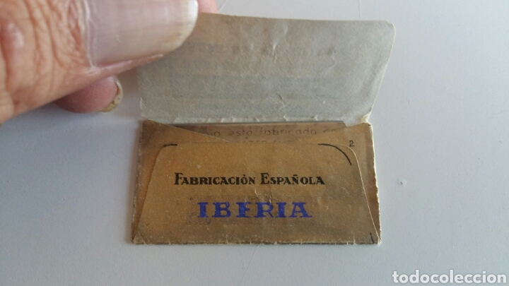 Antig&uuml;edades: Hoja Afeitar - IBERIA DE LUJO - Foto 3