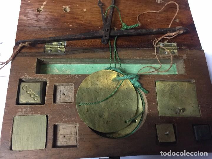 Antig&uuml;edades: BASCULA O ROMANA MUY ANTIGUA - Foto 8