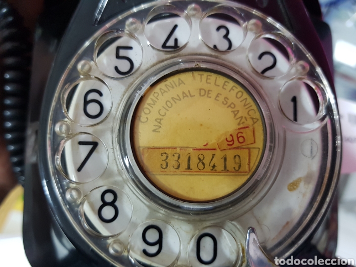 Tel&eacute;fonos: Tel&eacute;fono baquelita antiguo - Foto 4