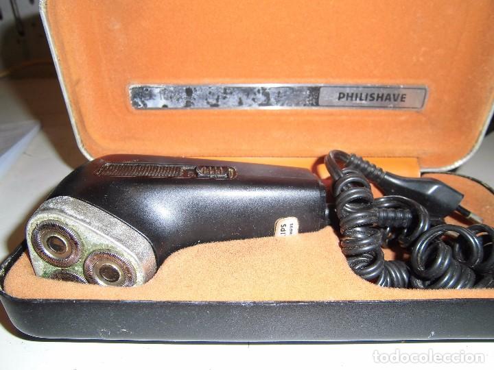 Antig&uuml;edades: antigua maquina de afeitar Philishave - Foto 2