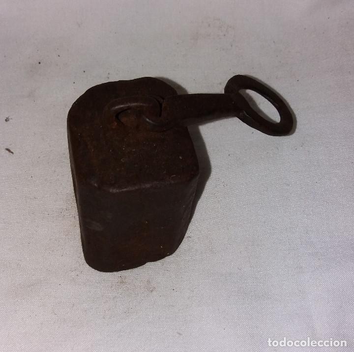 Antig&uuml;edades: PESA DE ROMANA ANTIGUA - Foto 1