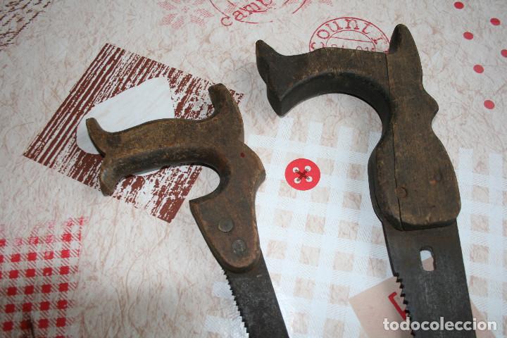 Antig&uuml;edades: Pareja de serruchos antiguos - Foto 2