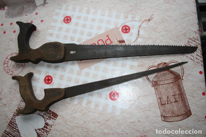 Antig&uuml;edades: Pareja de serruchos antiguos - Foto 3