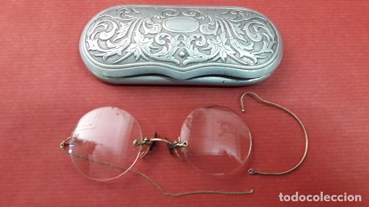 Miau miau Embajada Perspicaz antiguas gafas, montura de oro siglo xix - Compra venta en todocoleccion