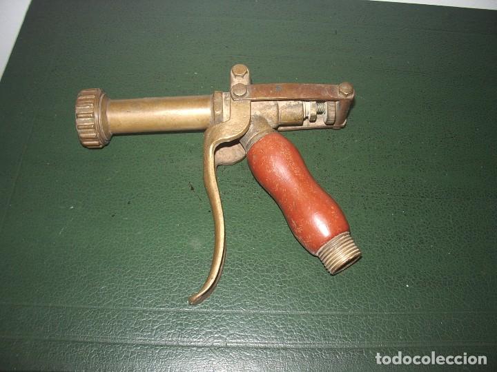 Antig&uuml;edades: Antigua PISTOLA a presi&oacute;n. - Foto 1