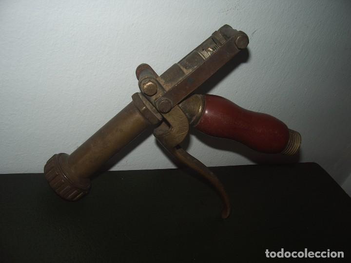 Antig&uuml;edades: Antigua PISTOLA a presi&oacute;n. - Foto 2