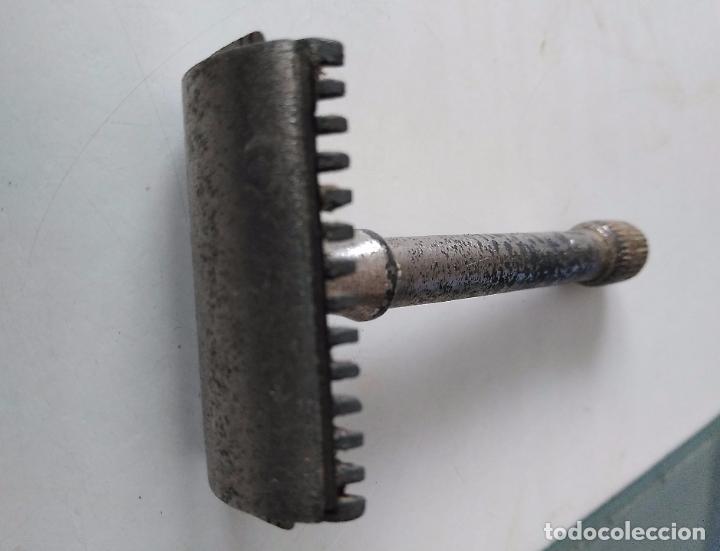 Antig&uuml;edades: Antiguo maquinilla hoja de afeitar - Foto 3