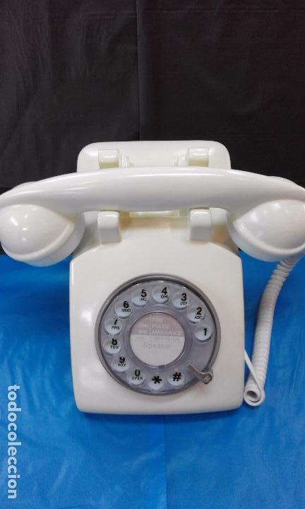 Teléfonos: TELÉFONO CLÁSICO DISCO - DISEÑO AÑOS 70 ¡¡NUEVO!! - Foto 6 - 78474041