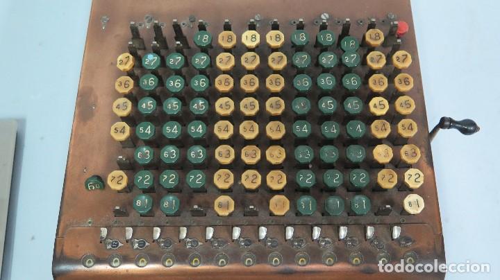 Antig&uuml;edades: CALCULADORA COMPTOMETER. EIGENDOM VAN B.M.T.C - Foto 4