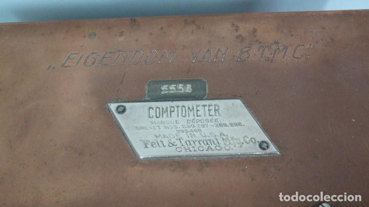 Antig&uuml;edades: CALCULADORA COMPTOMETER. EIGENDOM VAN B.M.T.C - Foto 5