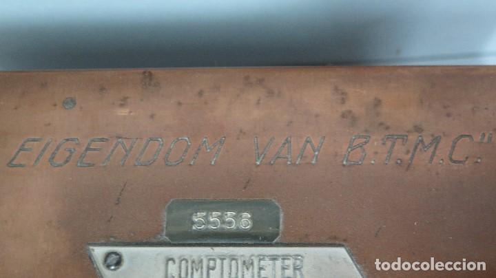 Antig&uuml;edades: CALCULADORA COMPTOMETER. EIGENDOM VAN B.M.T.C - Foto 6