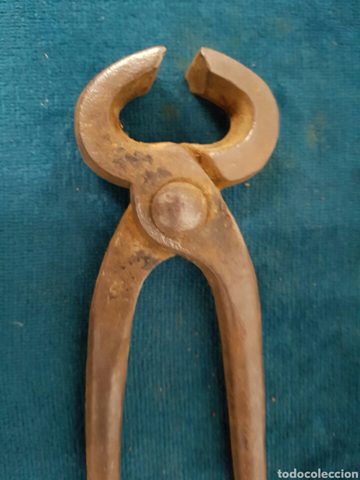 Antig&uuml;edades: Tenaza de forja 25 cm. # - Foto 2