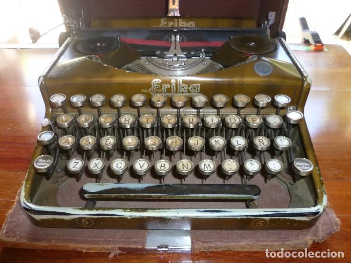 Antig&uuml;edades: MAQUINA DE ESCRIBIR ERIKA - Foto 3