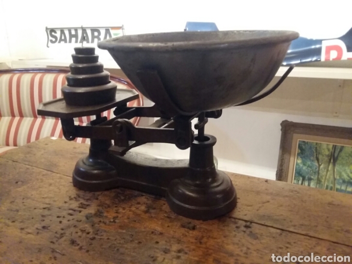 Antig&uuml;edades: Balanza inglesa antigua de Wolverhampton - Foto 3