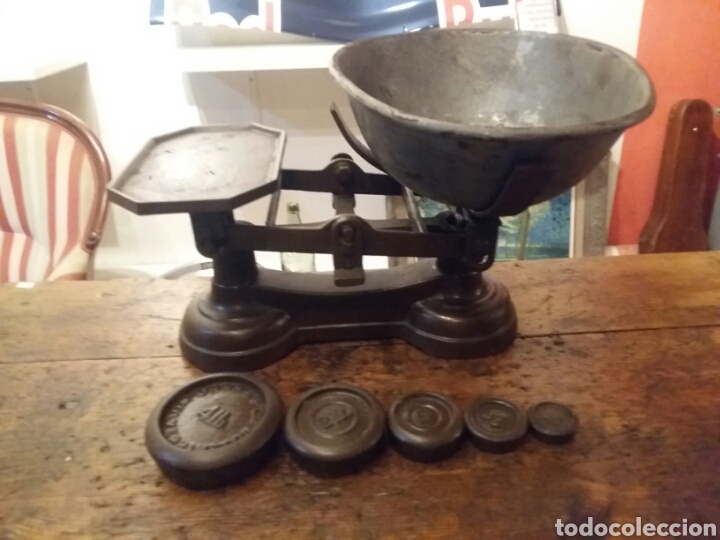 Antig&uuml;edades: Balanza inglesa antigua de Wolverhampton - Foto 5