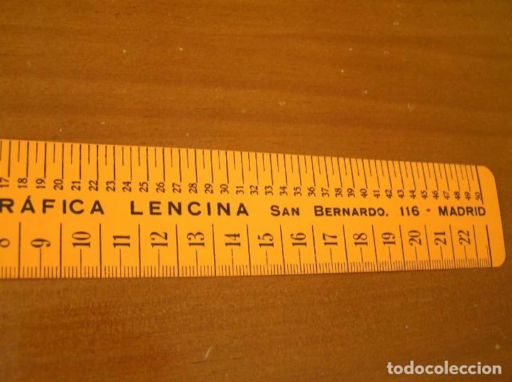 Antig&uuml;edades: REGLA TIPOMETRO FUNDICION TIPOGRAFICA LENCINA TIPOGRAFO TYPOMETER TYPOGRAPH - - Foto 7