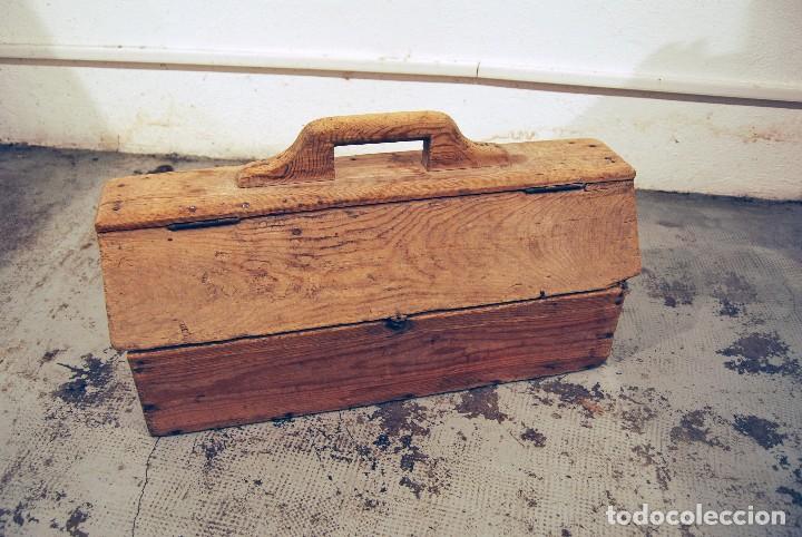 antigua caja de herramientas de pintor años 50 - Compra venta en  todocoleccion