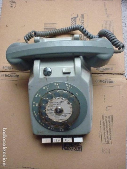 Tel&eacute;fonos: TELEFONO ANTIGUO DE PRECEDENCIA FRANCESA SIN CABLE. - Foto 1