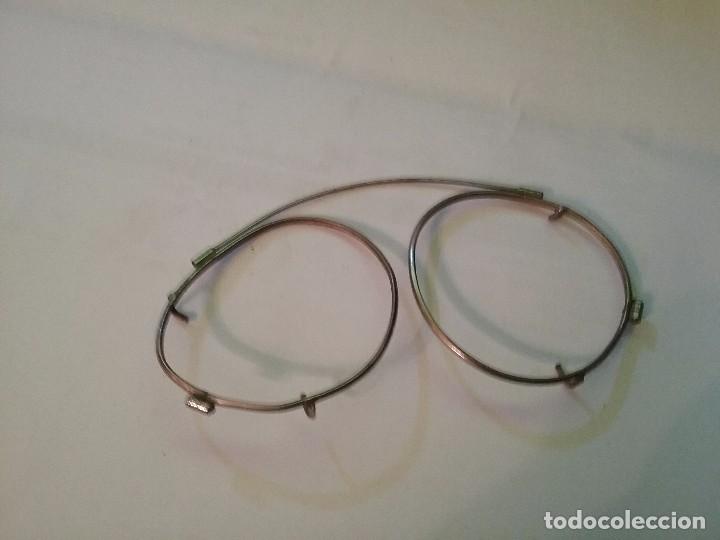 Antig&uuml;edades: Gafas antiguas metalicas - Foto 1