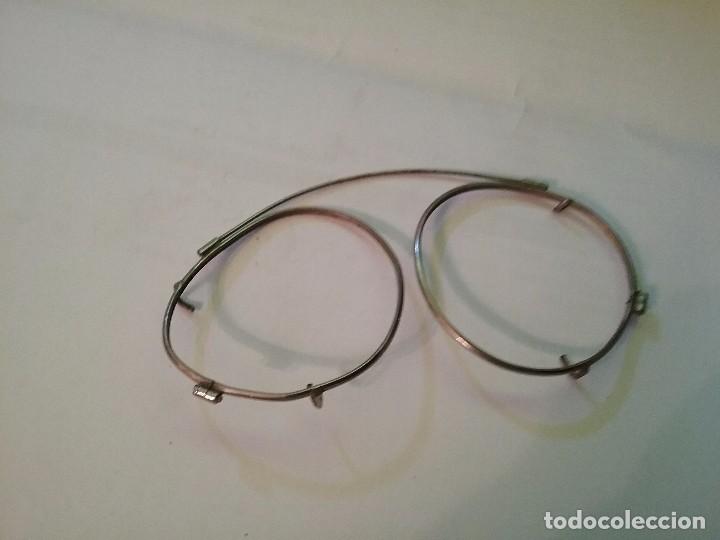 Antig&uuml;edades: Gafas antiguas metalicas - Foto 2