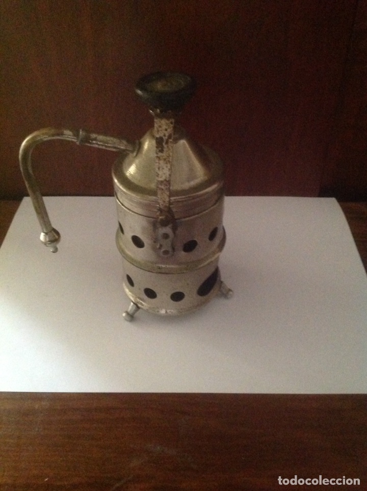 Antig&uuml;edades: Cafetera Antigua de alcohol. - Foto 2