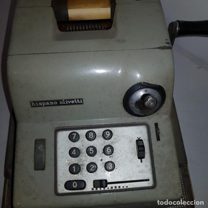 Antig&uuml;edades: SUMADORA HISPANO OLIVETTI CON CAJON - Foto 2