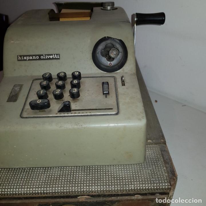 Antig&uuml;edades: SUMADORA HISPANO OLIVETTI CON CAJON - Foto 5