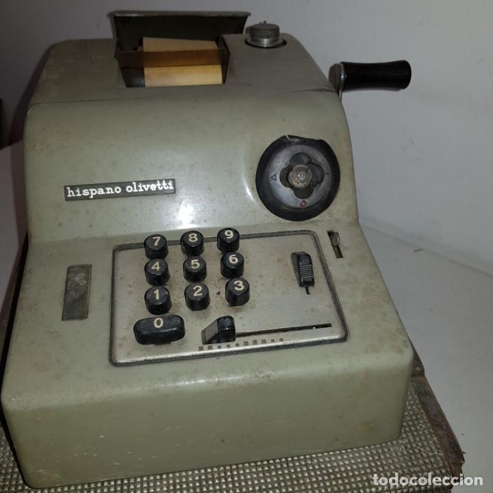 Antig&uuml;edades: SUMADORA HISPANO OLIVETTI CON CAJON - Foto 6