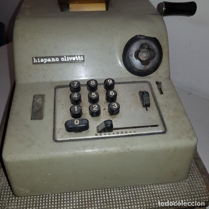 Antig&uuml;edades: SUMADORA HISPANO OLIVETTI CON CAJON - Foto 7