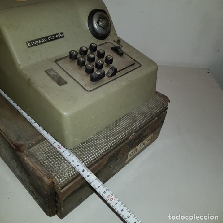Antig&uuml;edades: SUMADORA HISPANO OLIVETTI CON CAJON - Foto 8