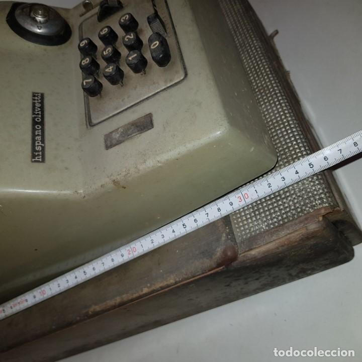 Antig&uuml;edades: SUMADORA HISPANO OLIVETTI CON CAJON - Foto 10