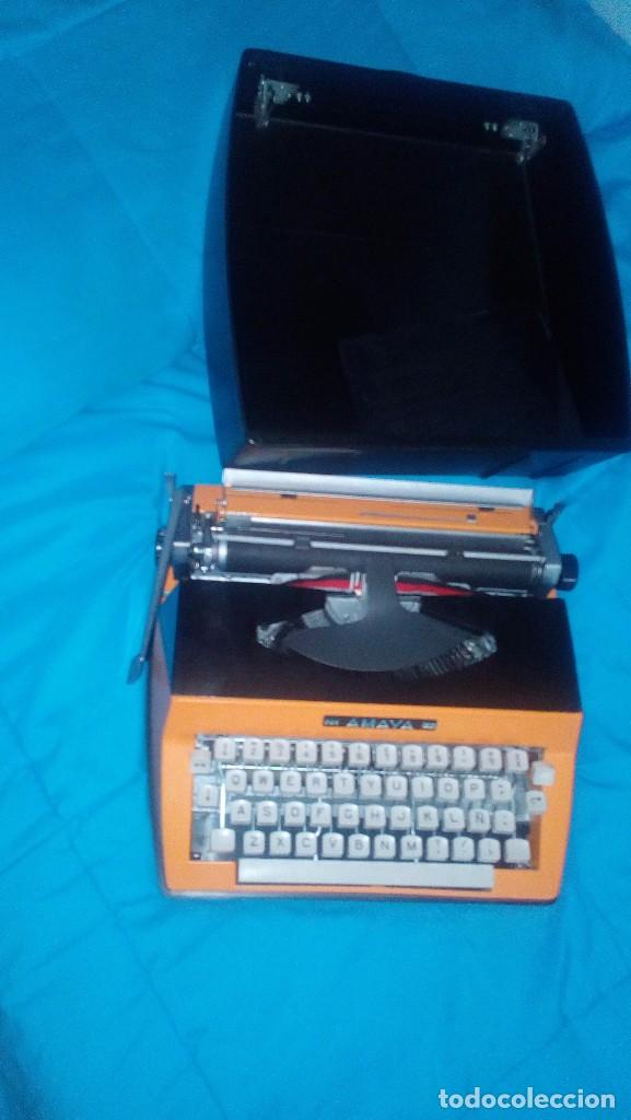 Antig&uuml;edades: maquina de escribir AMAYA - Foto 2