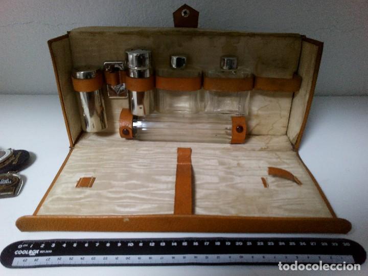 Antig&uuml;edades: ANTIGUO ESTUCHE JUEGO DE AFEITAR - Foto 1