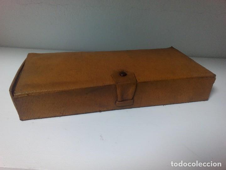 Antig&uuml;edades: ANTIGUO ESTUCHE JUEGO DE AFEITAR - Foto 2
