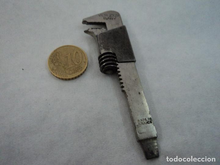 Antigüedades: Pequeña múltiple llave destornillador marca Verjoux. Made in France 70 m/ m de largo perfecto estado - Foto 1 - 102320435