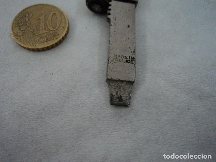 Antigüedades: Pequeña múltiple llave destornillador marca Verjoux. Made in France 70 m/ m de largo perfecto estado - Foto 3 - 102320435
