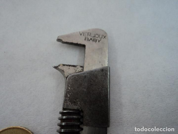 Antigüedades: Pequeña múltiple llave destornillador marca Verjoux. Made in France 70 m/ m de largo perfecto estado - Foto 4 - 102320435