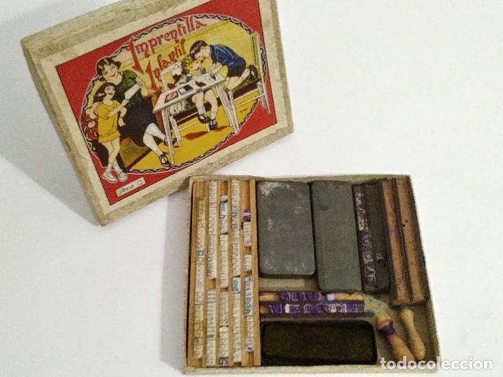 Antig&uuml;edades: imprentilla serie C infantil - Foto 1