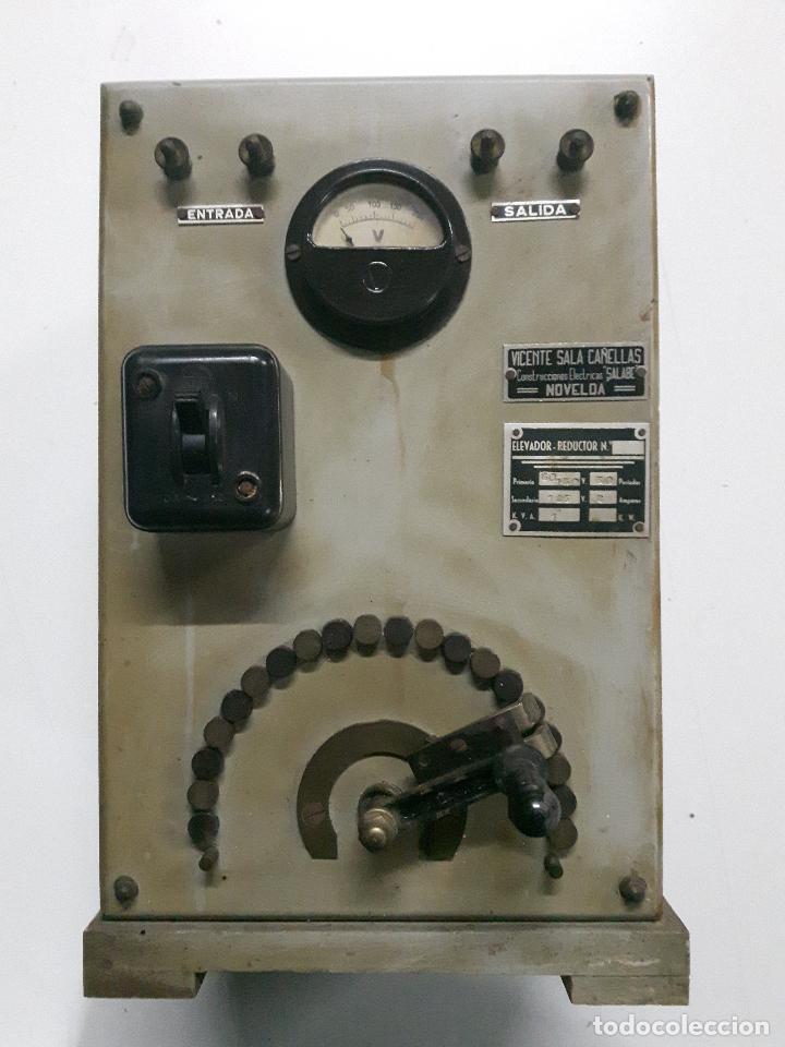 Antig&uuml;edades: Transformador, variador antiguo vintage electr&oacute;nico - Foto 1