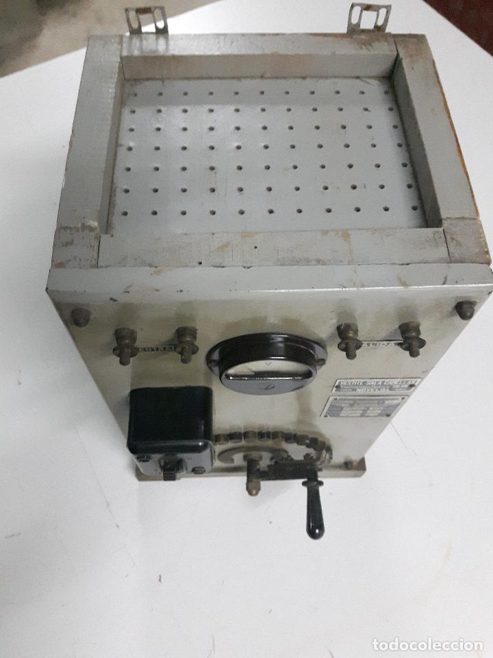Antig&uuml;edades: Transformador, variador antiguo vintage electr&oacute;nico - Foto 2