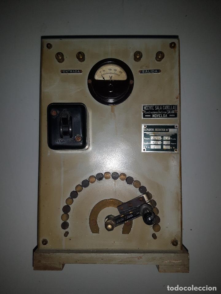 Antig&uuml;edades: Transformador, variador antiguo vintage electr&oacute;nico - Foto 4