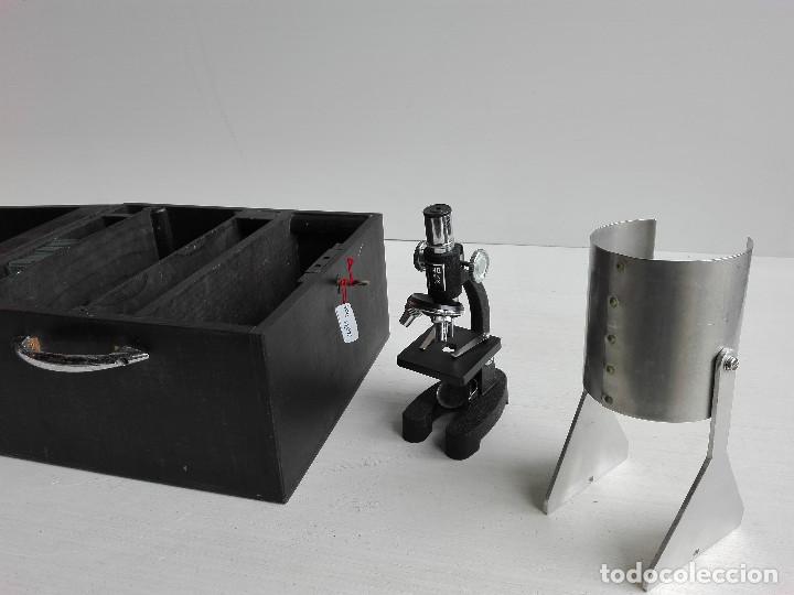 Antig&uuml;edades: MICROSCOPIO DE ESTUDIO KING - Foto 1