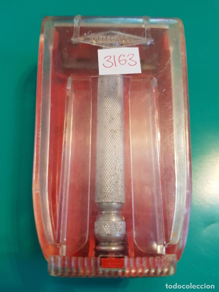 Antig&uuml;edades: MAQUINILLA GILLETTE EN SU CAJA ORIGINAL - Foto 2