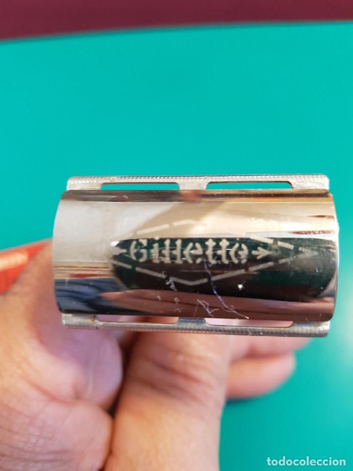 Antig&uuml;edades: MAQUINILLA GILLETTE EN SU CAJA ORIGINAL - Foto 4
