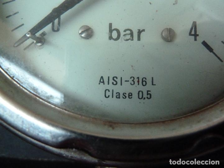 Antig&uuml;edades: MANOMETRO BOURDON ESPA&Ntilde;OLA - Foto 2