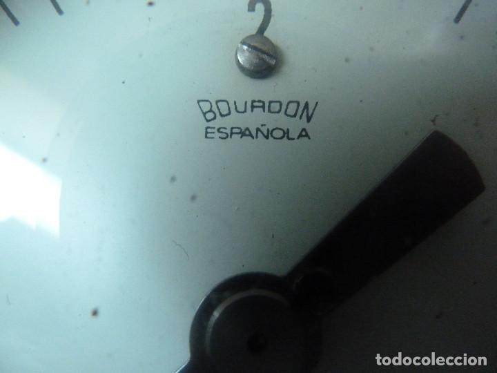 Antig&uuml;edades: MANOMETRO BOURDON ESPA&Ntilde;OLA - Foto 3
